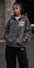 FLS™ Shadow Leopard Zip Hoodie