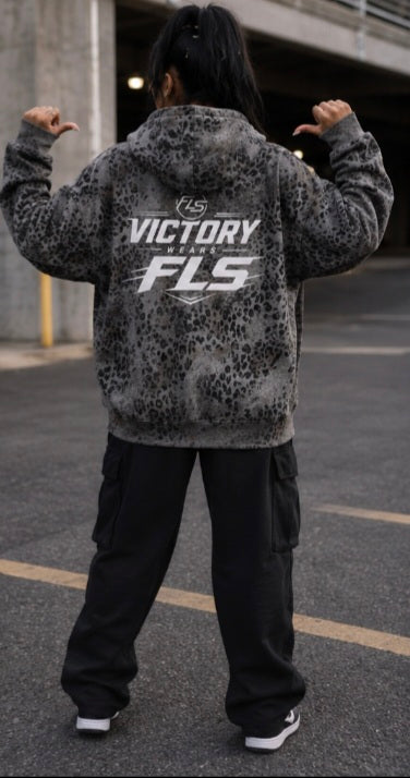 FLS™ Shadow Leopard Zip Hoodie