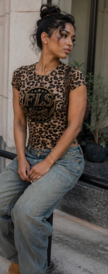 FLS™ Luxe Leopard Tee